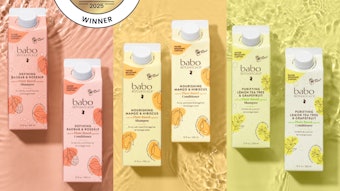 When developing the line, Babo Botanicals conducted a Lifecycle Analysis (LCA) on popular packaging materials. The Lifecycle Analysis evaluated full environmental impact, from raw material extraction to end of use, and determined paper cartons were the most environmentally friendly.