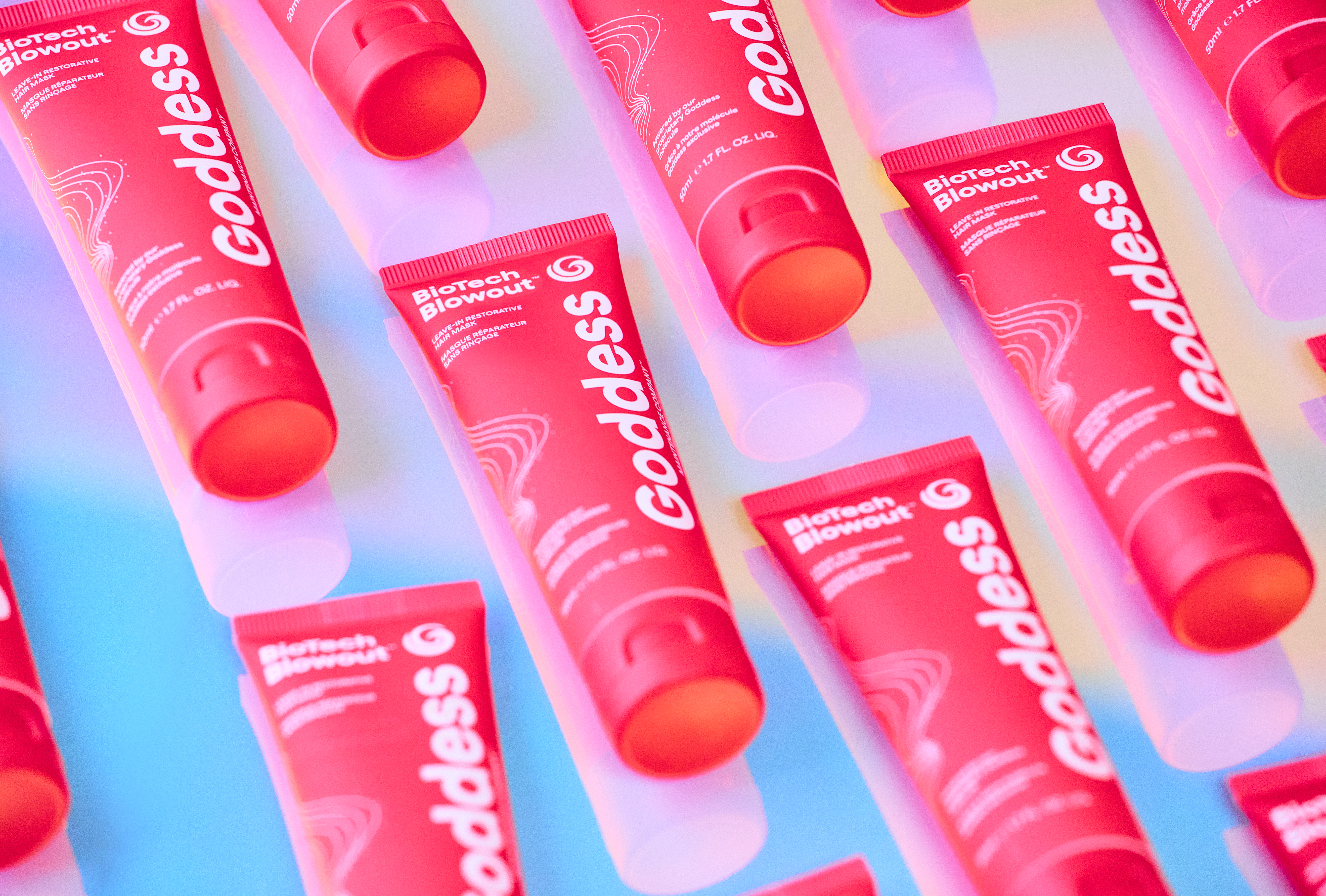 The brand is built on its Goddess Molecule, a chain mail-style protection that strengthens hair from within, reduces styling time, improves manageability and extends salon finishes.