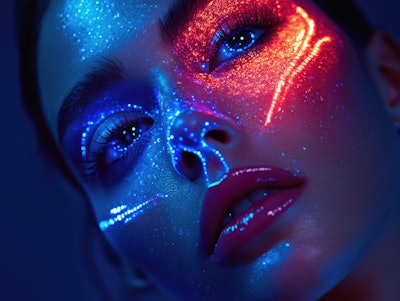 People are searching for alien-inspired makeup (140% increase), soft dewy makeup (115%), opalescent (1115%) and alien core aesthetic (80%).