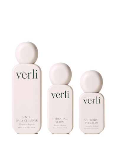 Verli offers effective and safe skin care that supports hormonal health, nourishes skin and promotes confidence at every stage of life.