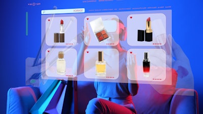 Mazur explained: 'Before, maybe we couldn't dream about somebody being able to sit at home and try on a product, but now we can.'