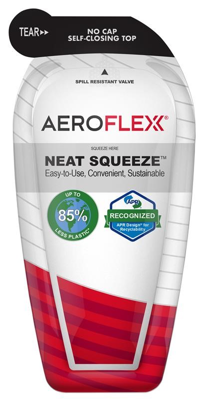 The technical design of the AeroFlexx format focuses on enhancing the consumer experience through a functional, resealable system that provides controlled refilling without compromising product performance. Pictured is AeroFlexx's underlying technology, not the final Aveda packaging.