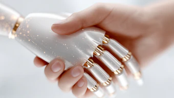 Ai Hand Shaking Human Hand (1) Gci