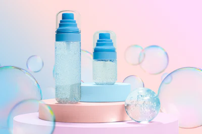 GPI's Float On Skin Mist is a gel-to-microfine mist that atomizes into an ultra-light veil, delivering instant refresh and on-demand hydration without disrupting makeup or leaving residue.