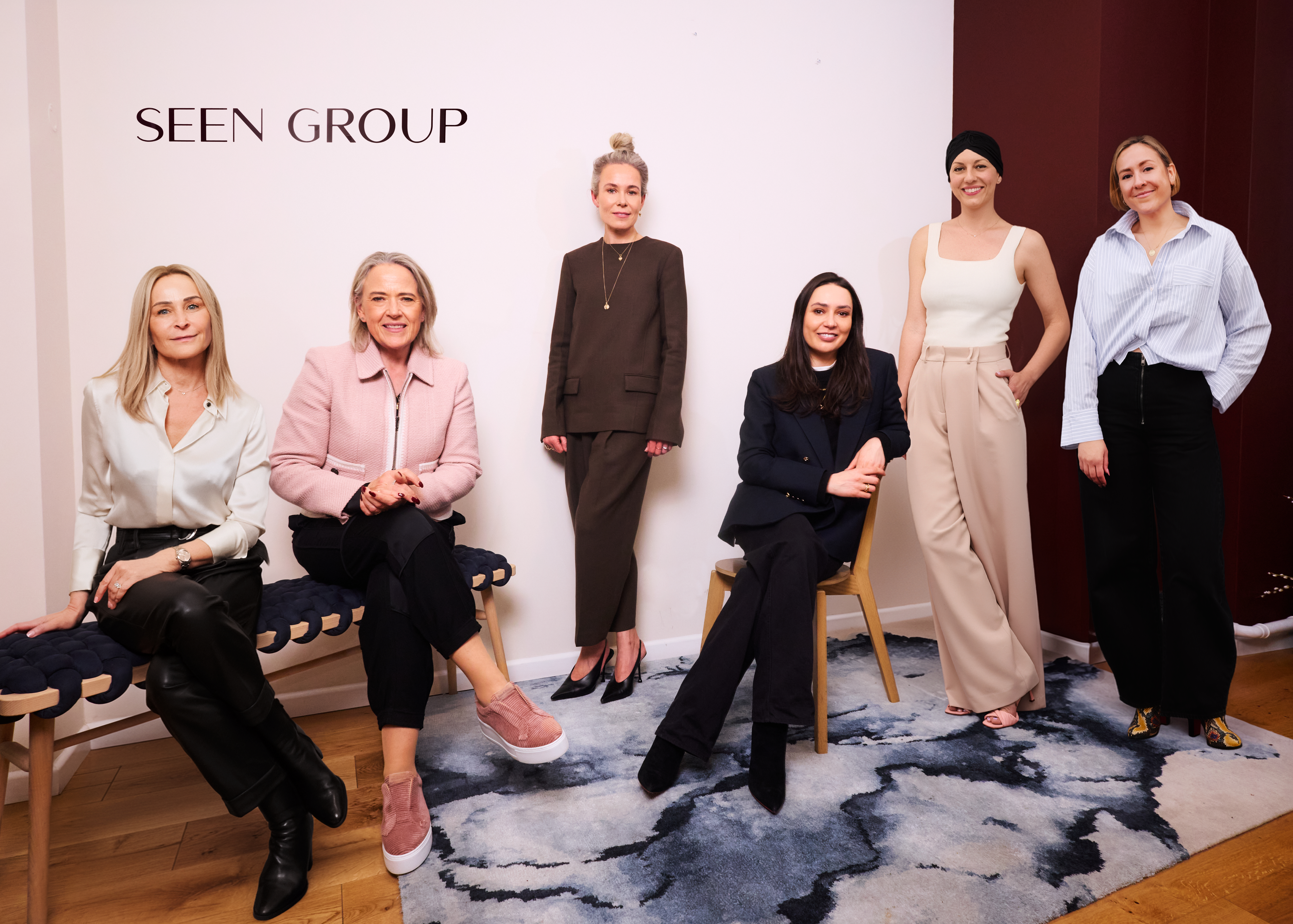 'The most valuable thing we can do with this capital is remove the operational friction, focus the best talent in the business on the work they are genuinely brilliant at which will unquestionably unlock innovation adding more value to our clients and our community&mdash;that is truly where the magic happens,' says Jane Walsh, CEO, SEEN Group (at center, pictured with the company's management team). 'No one tool or one capability in isolation, but in the compounding effect of a team that is operating at its fullest. Clients feel that. The community feels that. The quality of the work reflects it.'