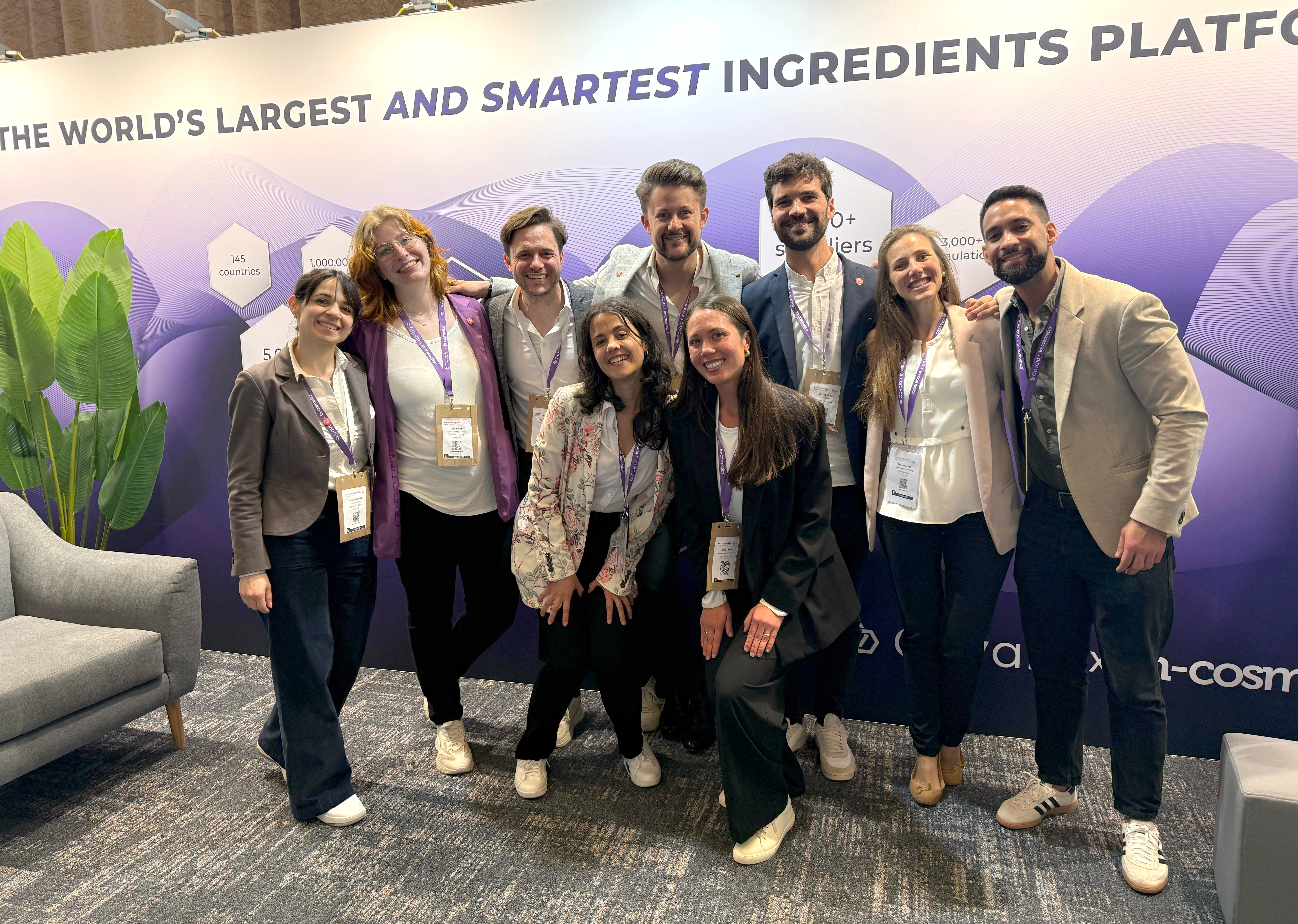 Covalo Team Photo In Cosmetics Global 2025