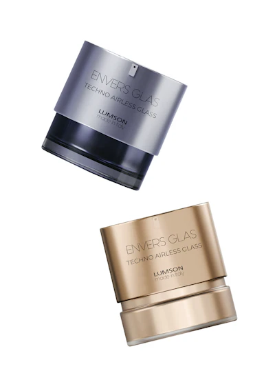 Lumson’s decoration solutions include in-house finishes such as the exclusive inner lacquering technique for glass bottles and refillable jars.