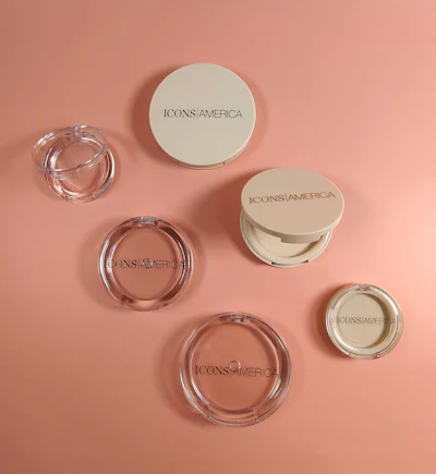 ICONS America’s mono PET compacts put sustainability front and center without compromising style or function.
