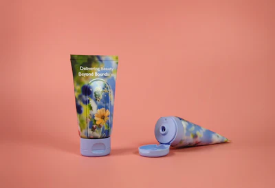 ICONS America’s made-in-USA in-mold label (IML) tubes, produced in North Carolina, offer gloss, matte, soft-touch and stunning combo finishes.