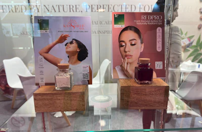 KanShield Max, a COSMOS-approved SPF booster, is designed to enhance sunscreen performance and broad-spectrum protection while enabling reduced reliance on conventional UV filters. In lip care applications, Redpro was highlighted for its multifunctional performance, supporting hydration, improving lip appearance and contributing to a more even-toned look.