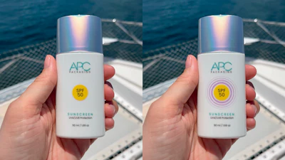 APC Packaging's UV Activated Ink option creates a playful, intriguing effect.