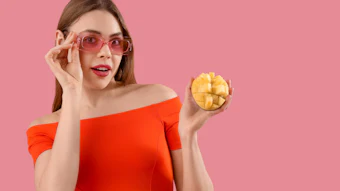 Derived from immature deseeded dry fruit of Mangifera indica, the ingredient is standardized to contain a minimum of 10% polyphenols and 1% mangiferin, positioning it as a potent antioxidant solution for both topical and ingestible beauty applications.