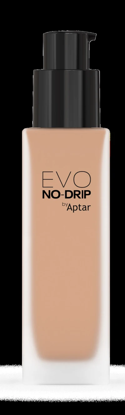 Aptar has introduced Evo No Drip, a new dispensing pump engineered to solve one of beauty packaging's most persistent consumer frustrations: product residue left behind after dispensing.