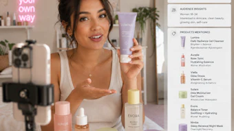 'The smartest beauty brands are no longer briefing creators only for engagement,' says Kristen Wiley, founder and CEO at Statusphere. 'They are briefing them for discoverability.' (Image, not coincidentally, generated by ChatGPT.)