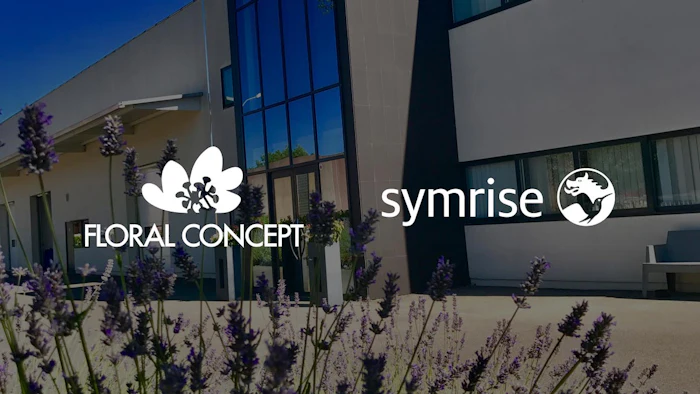 Symrise has signed a put option agreement to acquire 100% of Floral Concept, headquartered in Saint-Cézaire-sur-Siagne in France's renowned Pays de Grasse.