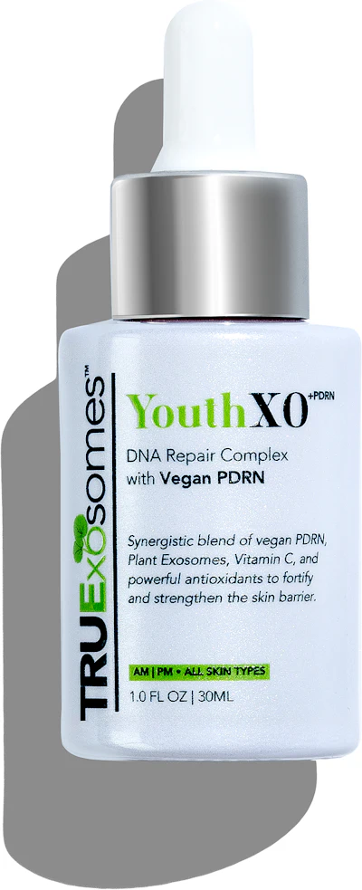 PDRN has become one of beauty's hottest topics, generating more than 460 million views over the past year. Pictured is Induction Therapies' YouthXO + PDRN, 'a clean, recovery-and-renewal serum designed for continued daily skin support between treatments.'