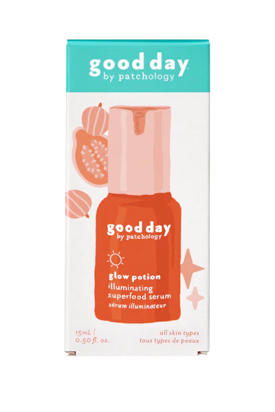 Treatment products include Glow Potion ($20-$30), an antioxidant serum powered by a triple vitamin C complex, guava extract and peptides to brighten skin and improve tone.