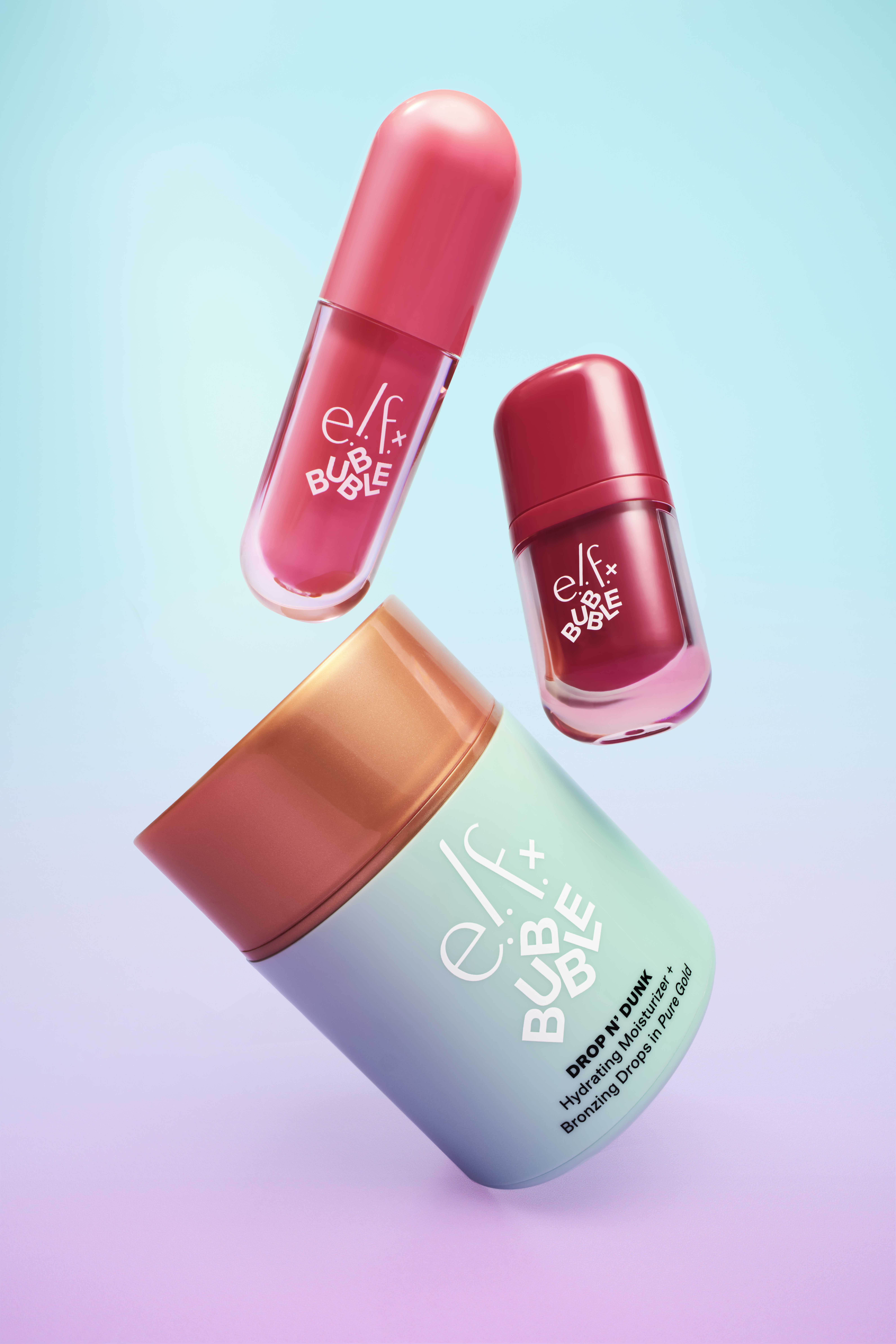 e.l.f. Cosmetics, e.l.f. Skin and Bubble recently announced a limited-edition skin care-makeup hybrid collection featuring three community-inspired products.