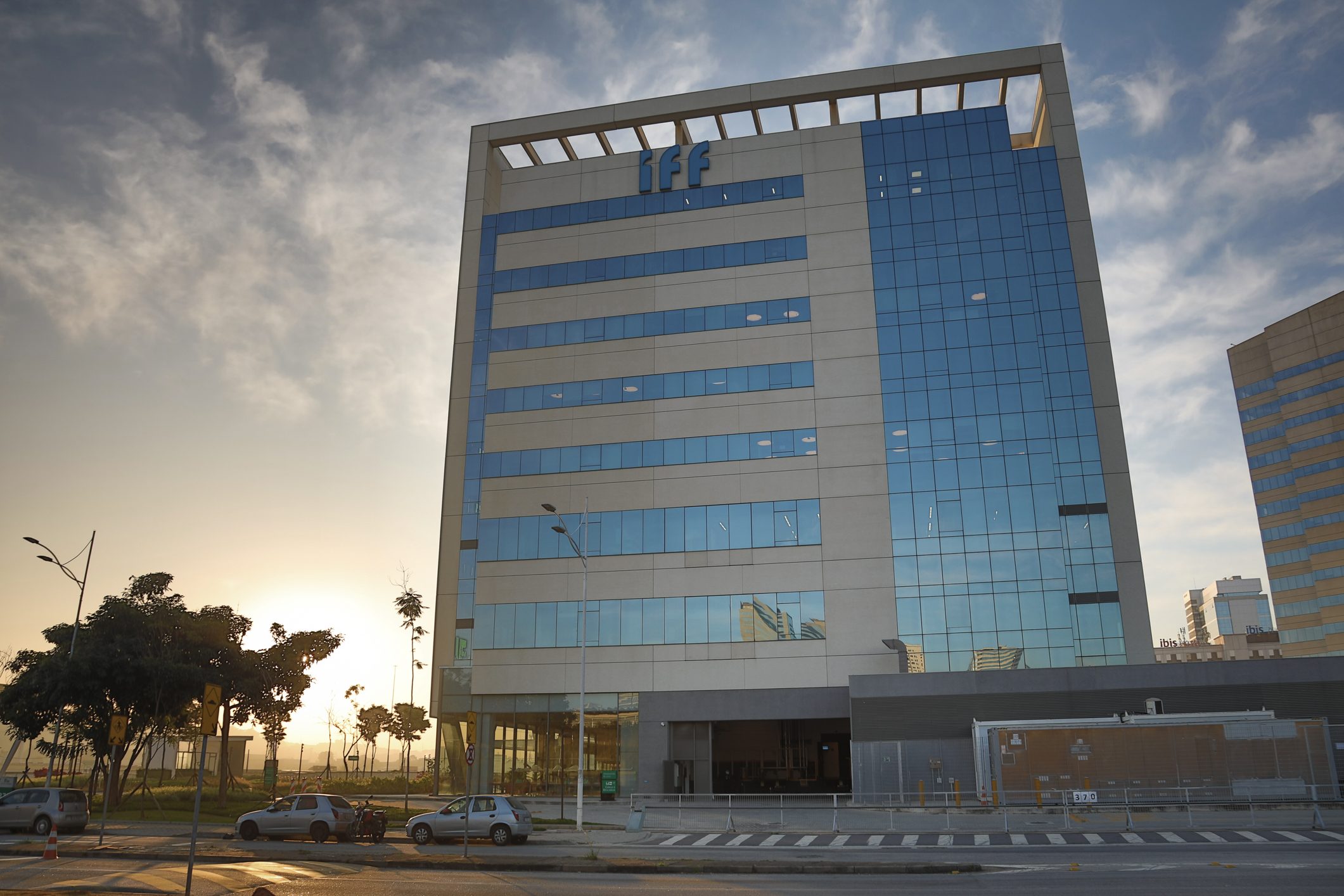 For 2026, IFF expects continuing-operations sales of $7.4 billion-$7.6 billion, representing 2%-4% currency-neutral growth, with adjusted EBITDA of $1.53 billion-$1.60 billion, up 4%-8% on a currency-neutral basis. Pictured is IFF's innovation center in Brazil.
