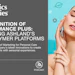 Ashland cosmetics and toiletries podcast cover featuring skincare product innovation discussion with woman applying facial treatment