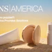 Skincare and cosmetics product collection displayed on sand with green foliage and natural lighting