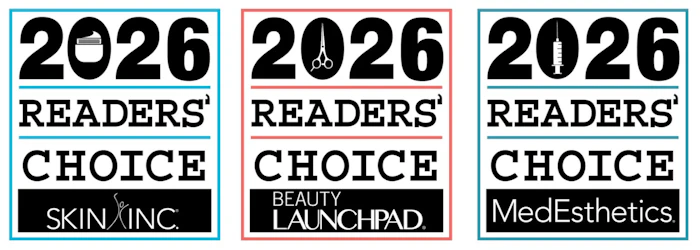 Three 2026 Readers' Choice awards for SkinInc, Beauty Launchpad, and MedEsthetics